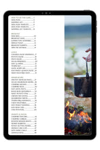 Load image into Gallery viewer, One pot vegan camping meal planner and packing list